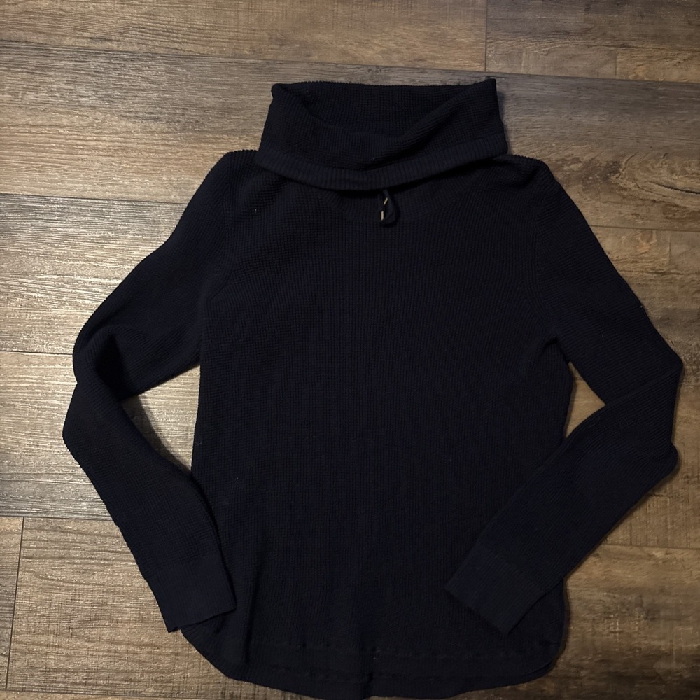 Lauren Ralph Lauren Ladies Medium‎ Navy Turtleneck Sweater Knit